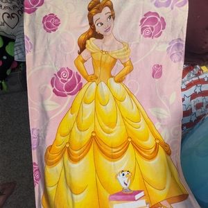 Disney princess Belle beach towel
